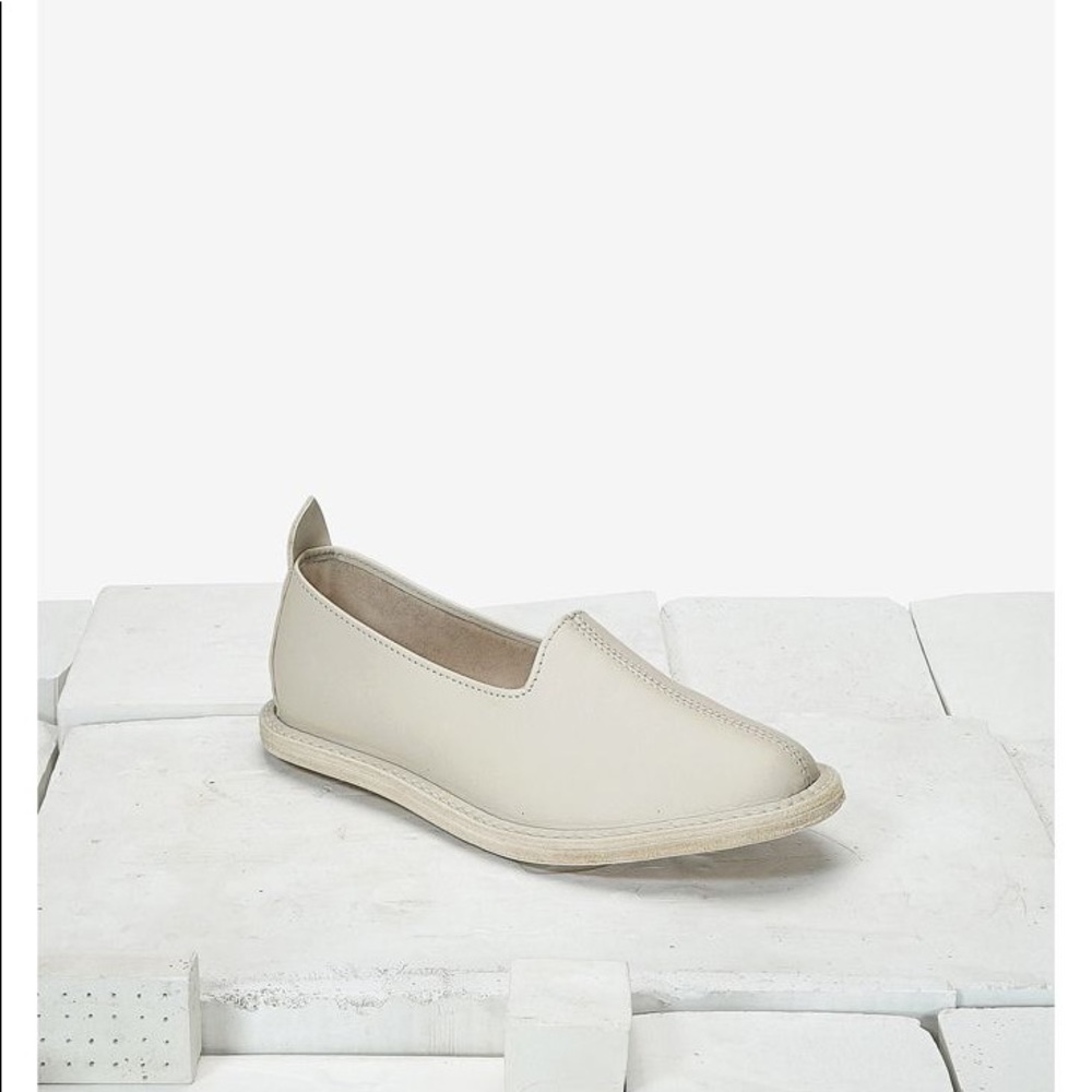 Vayarta leather slip-on shoes